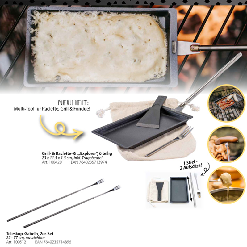 Grill- & Raclette-Kit “Explorer”